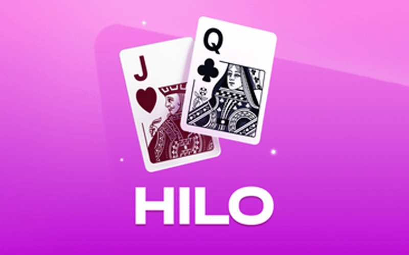 Guess the next card to win in Hilo at 1Win.