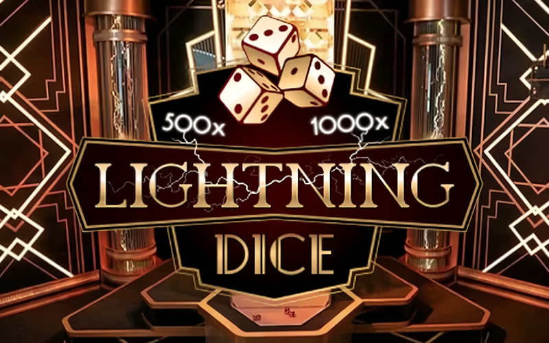 Roll the dice in Lightning Dice at 1Win.