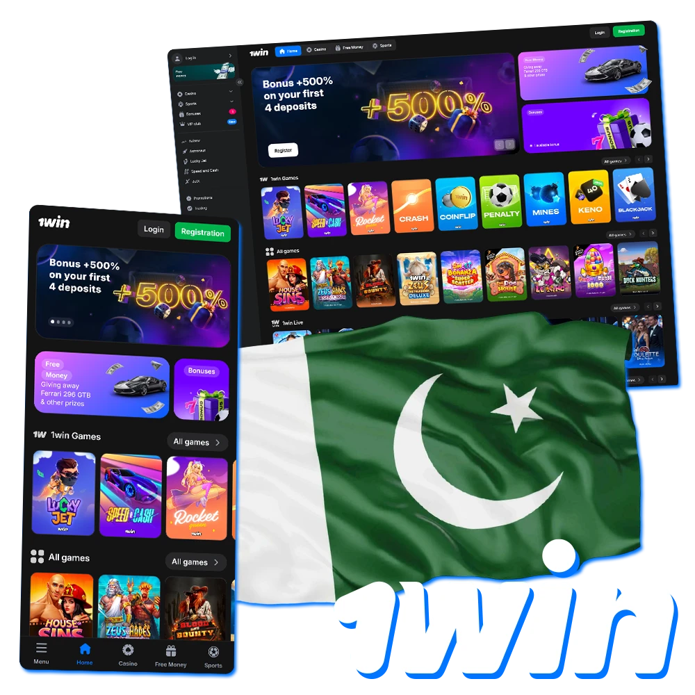 1Win offers legal betting and casino games with a huge welcome bonus.