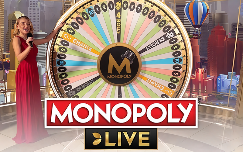 Monopoly is an exciting live show on 1Win.